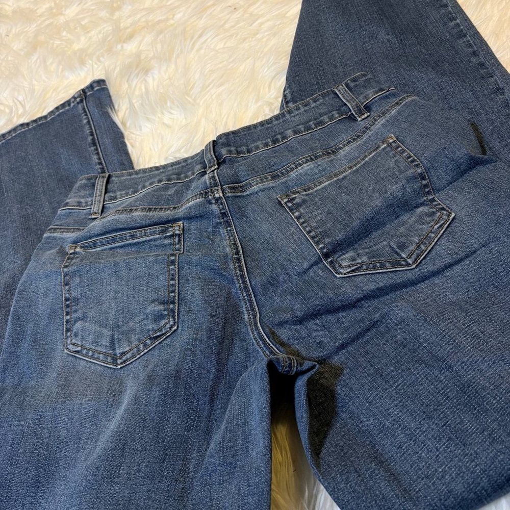 Flamingals Low Rise Boot Cut Jeans for Women Butt Lifting Western Pants M - Picture 13 of 15
